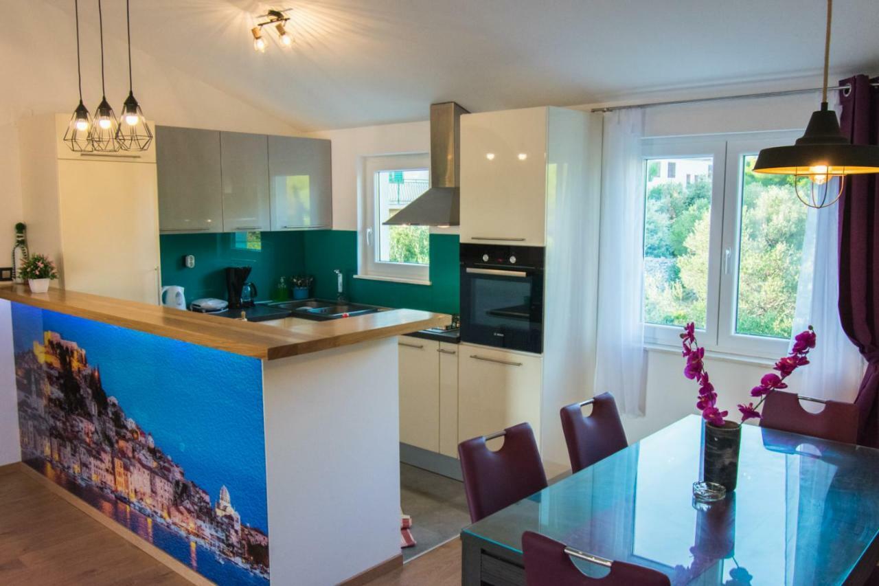 Apartman Adagio Zaboric Bagian luar foto